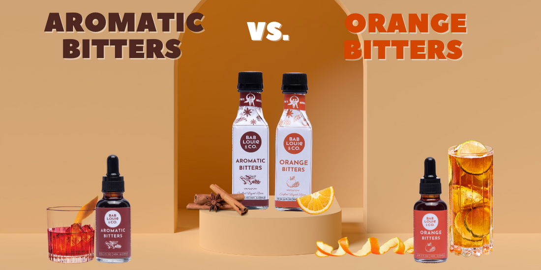 Aromatic bitters vs Orange bitters