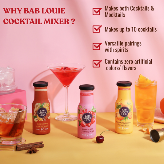 Bab's Bestseller Cocktail Pack (3 Mixers Combo) - Bablouie and Co
