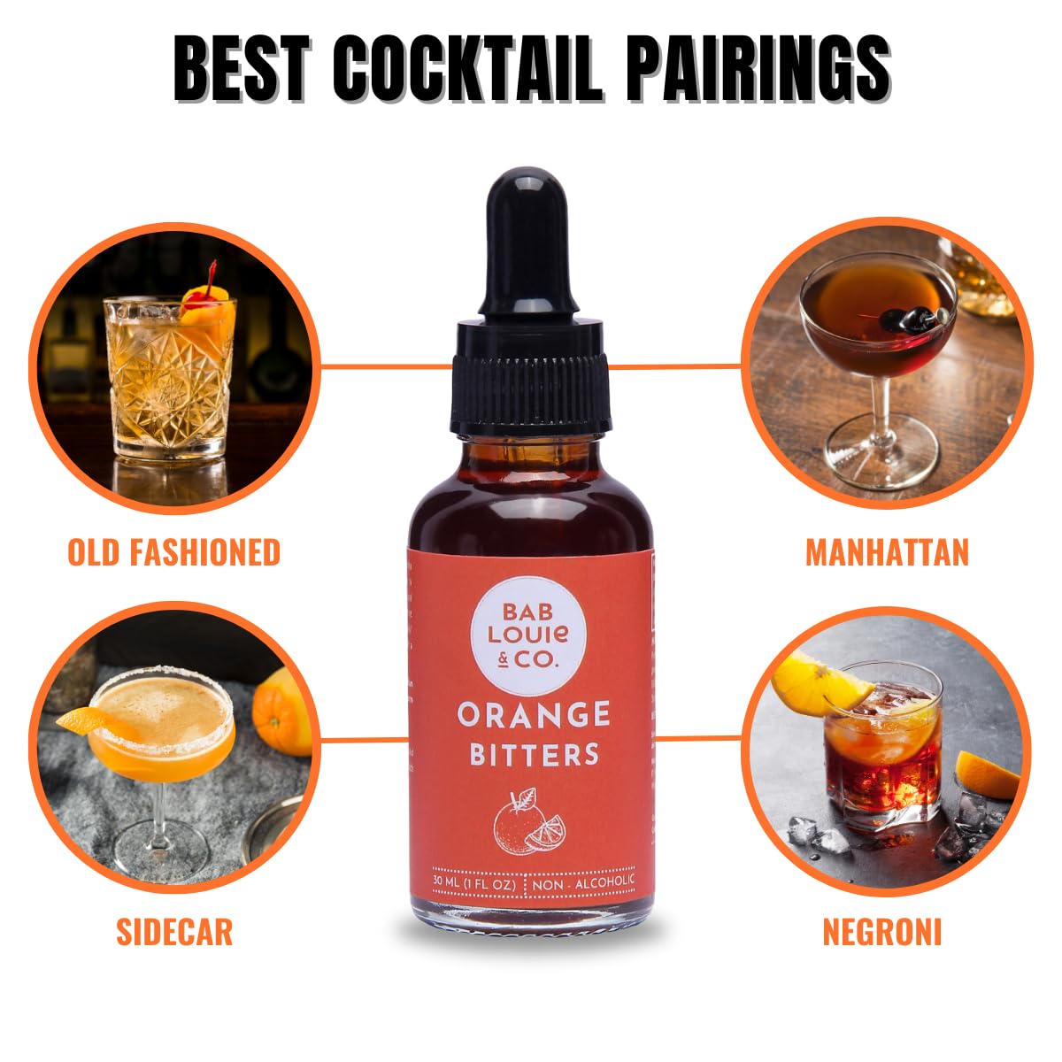 Classic Orange Baby Bitters 30 ml - Bablouie and Co