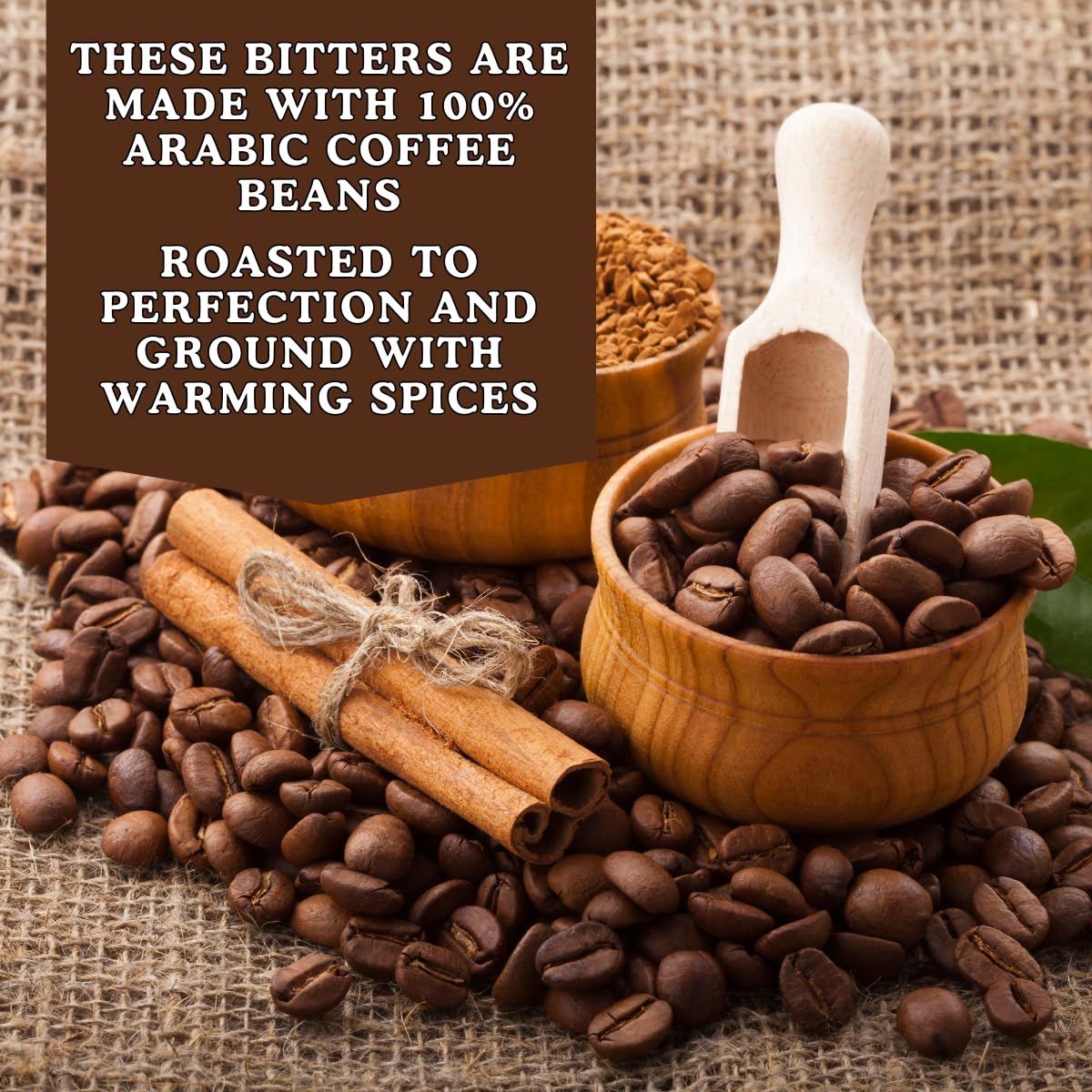 Dark Roast Coffee Bitters 120ml - Bablouie and Co