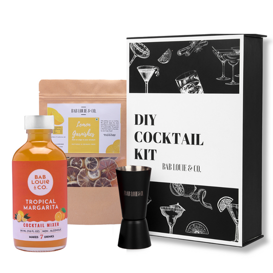 Tropical Margarita DIY Cocktail kit : 7-8 Servings - Bablouie and Co