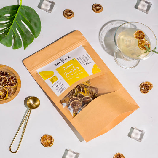 Dehydrated Lemon Garnishes For Food & Drinks - Bablouie and Co