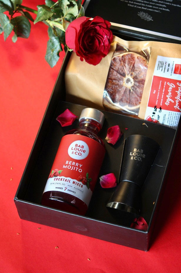 Berry Mojito DIY Cocktail Kit : 7-8 Servings - Bablouie and Co