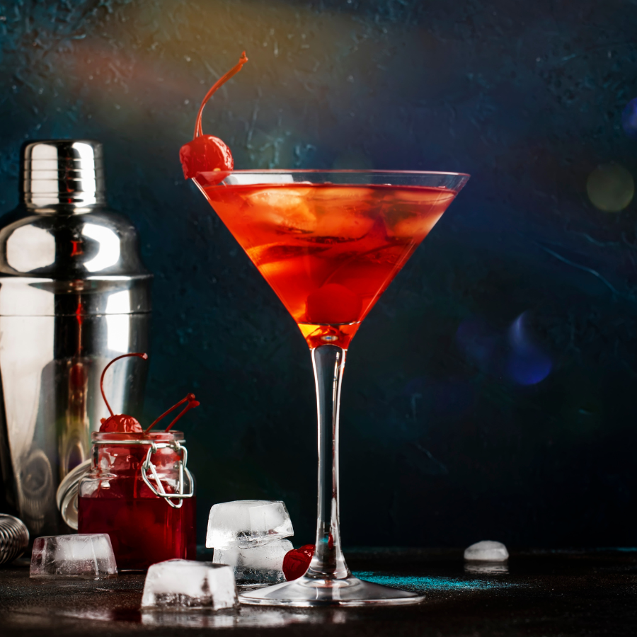 CHERRY BALSAMIC MANHATTAN Recipe