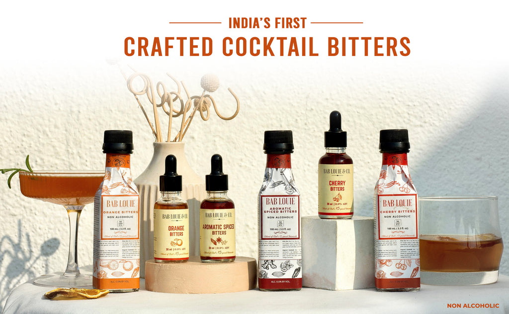India's First Crafted Bitters - By Bab Louie & Co.