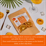 Dried Orange Garnish for Cocktails, 50 gm (1 Pack)