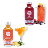 Bablouie's Cocktail Mix ComboBerry Mojito & Tropical Margarita for Vodka, Gin, Whiskey (Pack of 2)