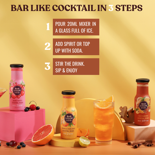 Bab's Bestseller Cocktail Pack (3 Mixers Combo)