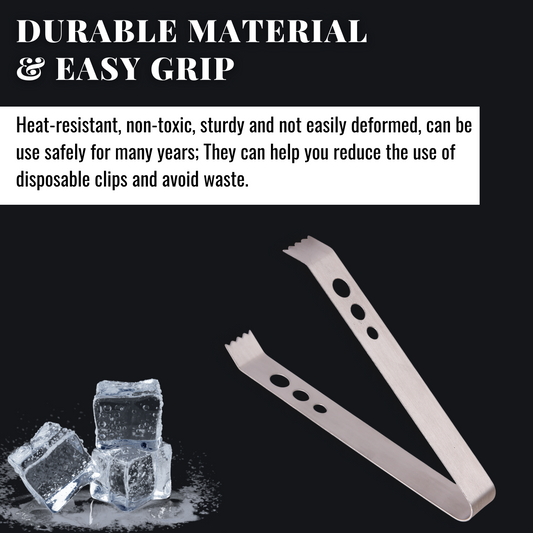 Bab Louie's Fav Ice Tong, Stainless steel
