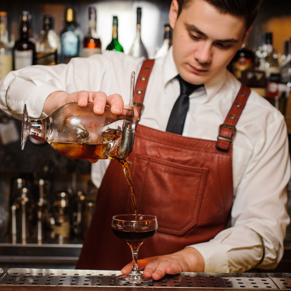 Classic Heathrow Strainer, Stainless Steel Bar Strainer, Cocktail Strainer - Bablouie and Co