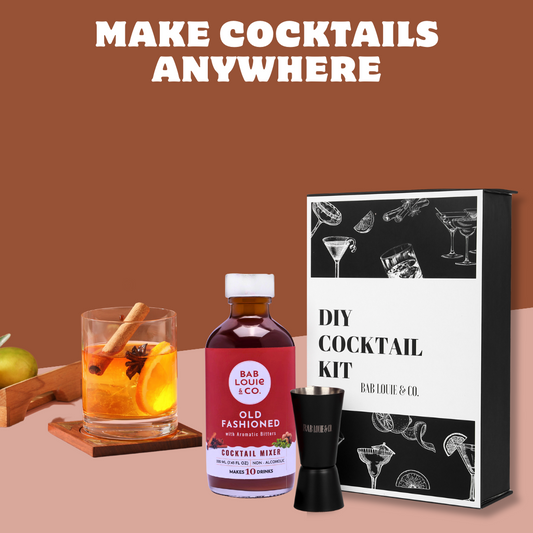 Old Fashioned Cocktail Kit : 10 Servings - Bablouie and Co