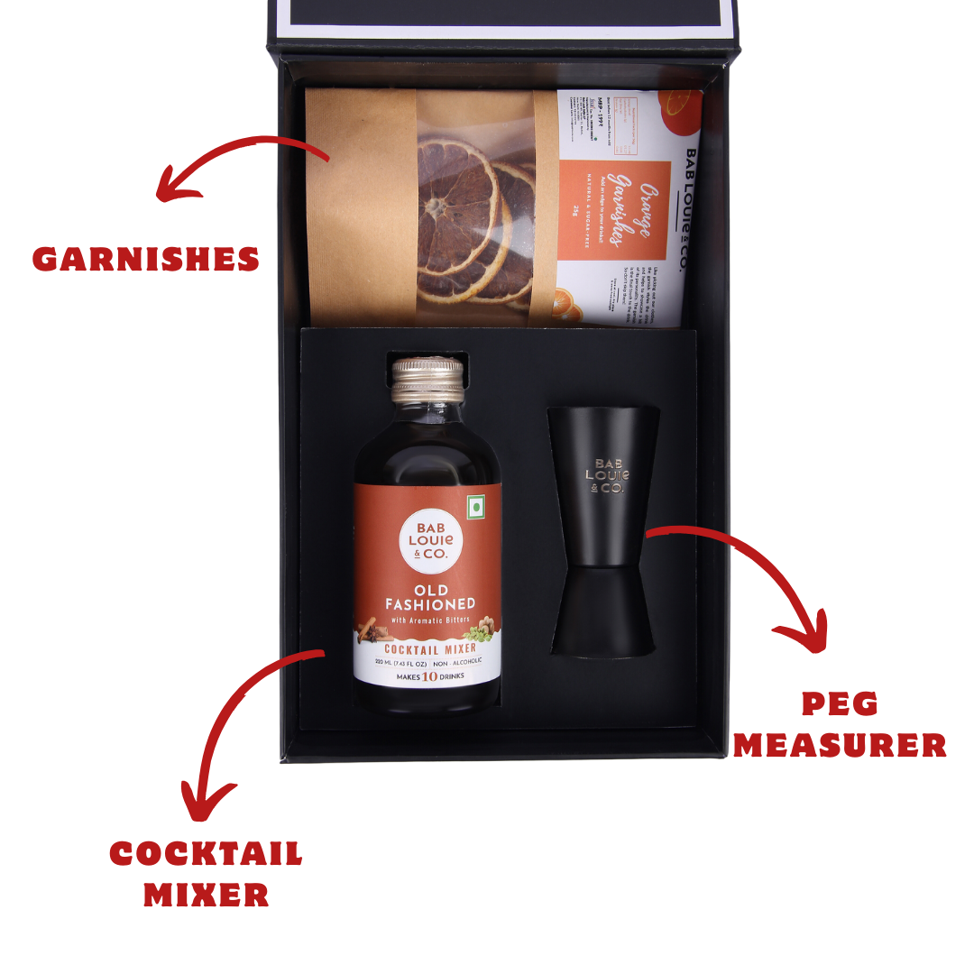 Old Fashioned Cocktail Kit : 10 Servings - Bablouie and Co