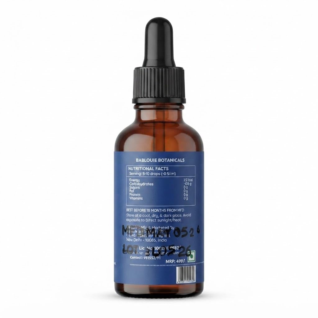 Bablouie Botanicals Digestive Bitter Drops | Everyday Digestive Support | Non-Alcoholic | 30 ml