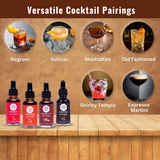 Bablouie's Cocktail Bitters Sampler Pack  | Combo 30 ml each | Awarded as Best Indian Bitters
