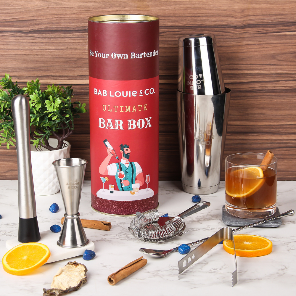 Bablouie's Bar Box The Ultimate Portable Bar Kit for Any Occasion