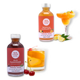 Bablouie's Cocktail Mix Combo Old Fashioned & Tropical Margarita for Vodka, Gin, Whiskey (Pack of 2)