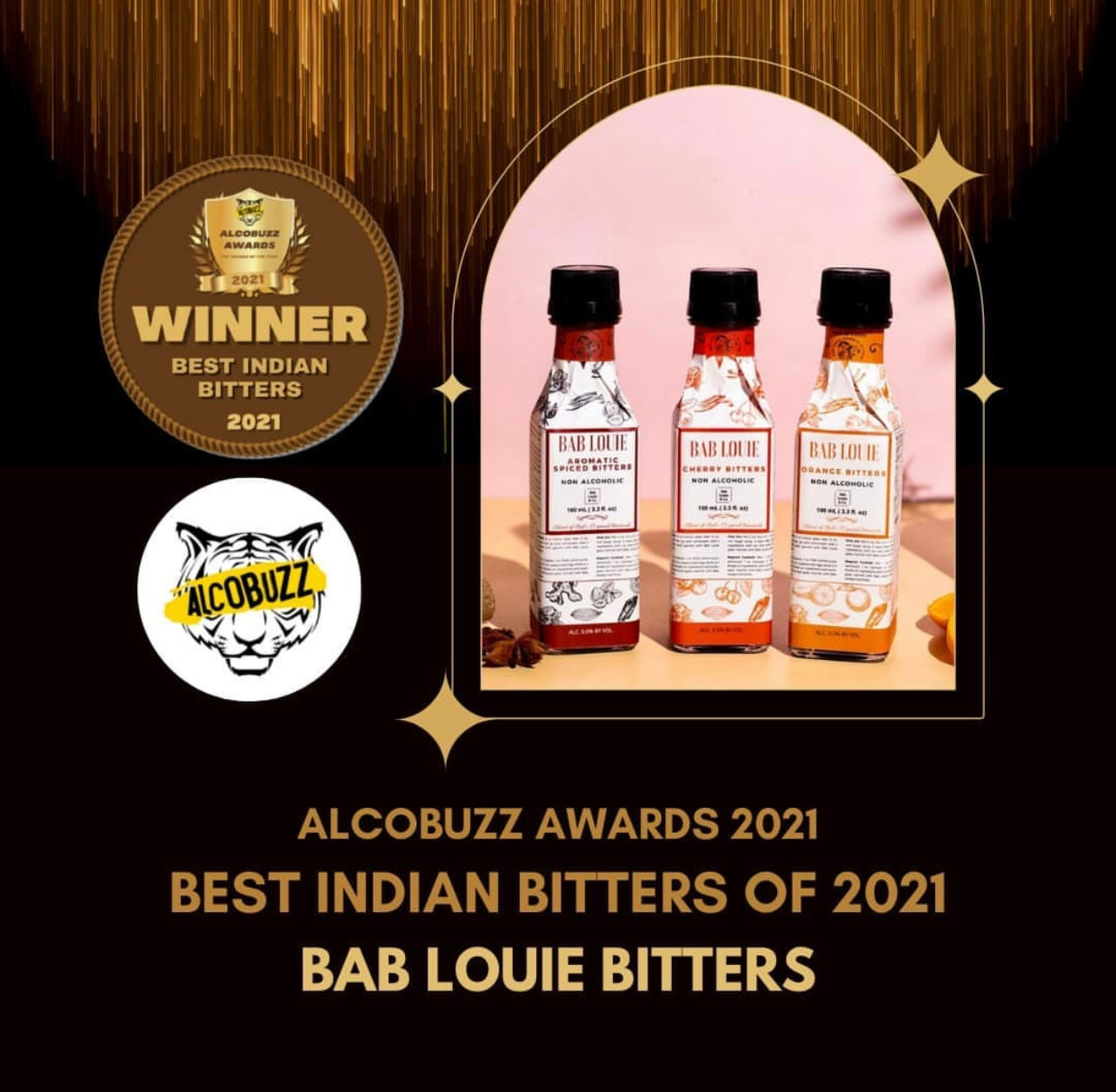 Best Bitters for Cocktails - Pack of 3 | Aromatic , Orange & Cherry ...